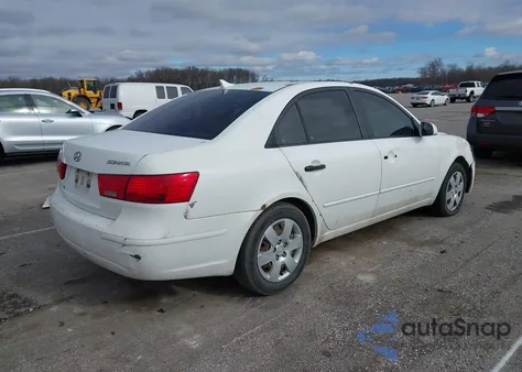2010 Hyundai Sonata Gls z USA, uszkodzony, nr VIN 5NPET4AC7AH589520